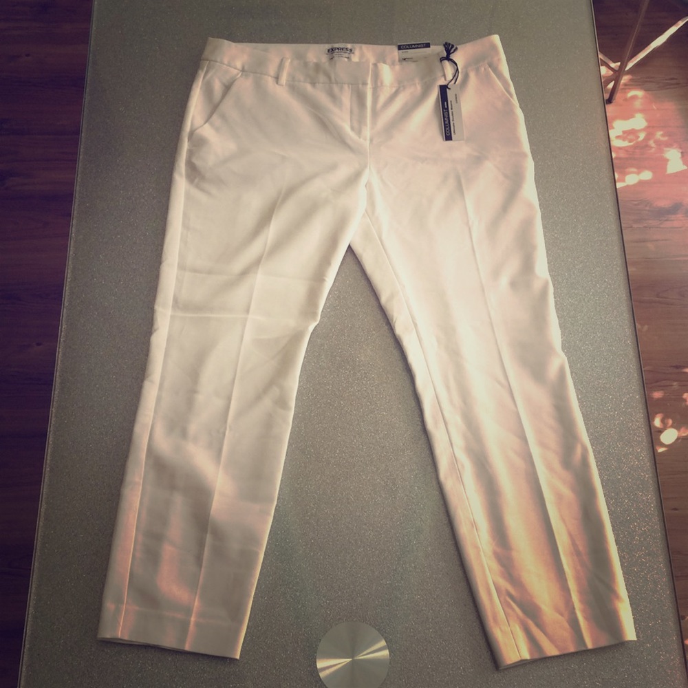 Express Columnist Pant Ankle Low Rise NWT